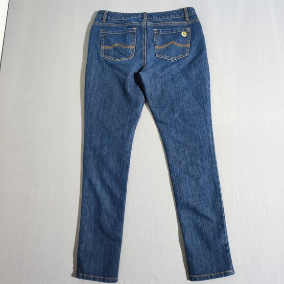 Michael Kors Jeans women's size 8 ink blue colour straight leg classic - Picture 3 of 15